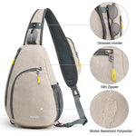 G4Free - G4Free RFID Sling Bag Crossbody Backpack -D02V708F-D02V708E-D02V708H-D02V708J-D02V708L