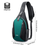 G4Free - G4Free RFID Sling Bag Crossbody Sling Backpack -TN22B092A-TN22B092B-TN22B092C-TN22B092D-TN22B092E