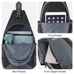 G4Free - G4Free RFID Sling Bag Crossbody Sling Backpack -TN22B092A-TN22B092B-TN22B092C-TN22B092D-TN22B092E