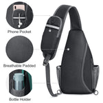 G4Free - G4Free RFID Sling Bag Crossbody Sling Backpack -TN22B092A-TN22B092B-TN22B092C-TN22B092D-TN22B092E