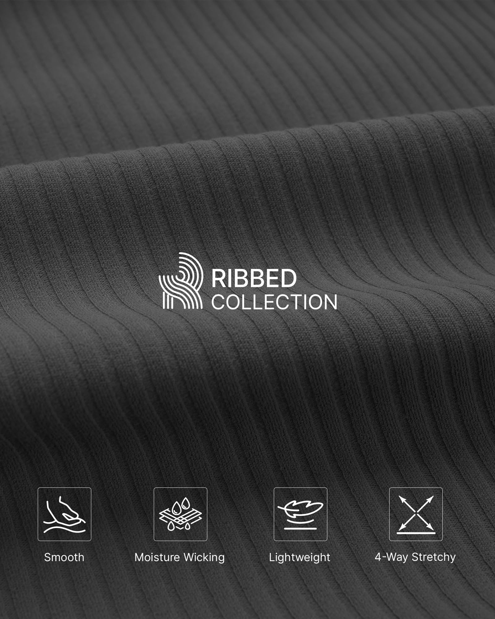 G4Free - G4Free Ribbed 29" Inseam V Waistband Ankle Pants with Pockets -GF26J780A001A-S-GF26J780A001B-M-GF26J780A001C-L-GF26J780A001D-XL-GF26J780A001E-XXL