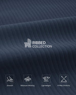 G4Free - G4Free Ribbed 29" Inseam V Waistband Ankle Pants with Pockets -GF26J780A001A-S-GF26J780A001B-M-GF26J780A001C-L-GF26J780A001D-XL-GF26J780A001E-XXL