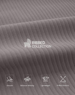 G4Free - G4Free Ribbed 29" Inseam V Waistband Ankle Pants with Pockets -GF26J780A001A-S-GF26J780A001B-M-GF26J780A001C-L-GF26J780A001D-XL-GF26J780A001E-XXL
