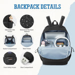G4Free - G4Free School Backpack, Lightweight Bookbag with Laptop Compartment, Multiple Pockets Backpack -TN25B523A-TN25B523C-TN25B523B