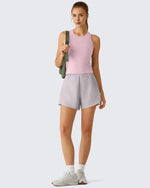 G4Free - G4Free Slim Fit Racerback Ribbed Tank -GF26L823A001F-XS-GF26L823A001A-S-GF26L823A001B-M-GF26L823A001C-L-GF26L823A001D-XL