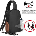 G4Free - G4Free Sling Bag Crossbody Backpack Small Convertible Crossbody Bag Sling Backpack for Travel with RFID Pocket -TN25B565B-TN25B565C-TN25B565A