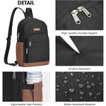 G4Free - G4Free Sling Bag Crossbody Backpack Small Convertible Crossbody Bag Sling Backpack for Travel with RFID Pocket -TN25B565B-TN25B565C-TN25B565A