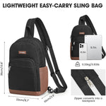 G4Free - G4Free Sling Bag Crossbody Backpack Small Convertible Crossbody Bag -TN25B565B-TN25B565C-TN25B565A
