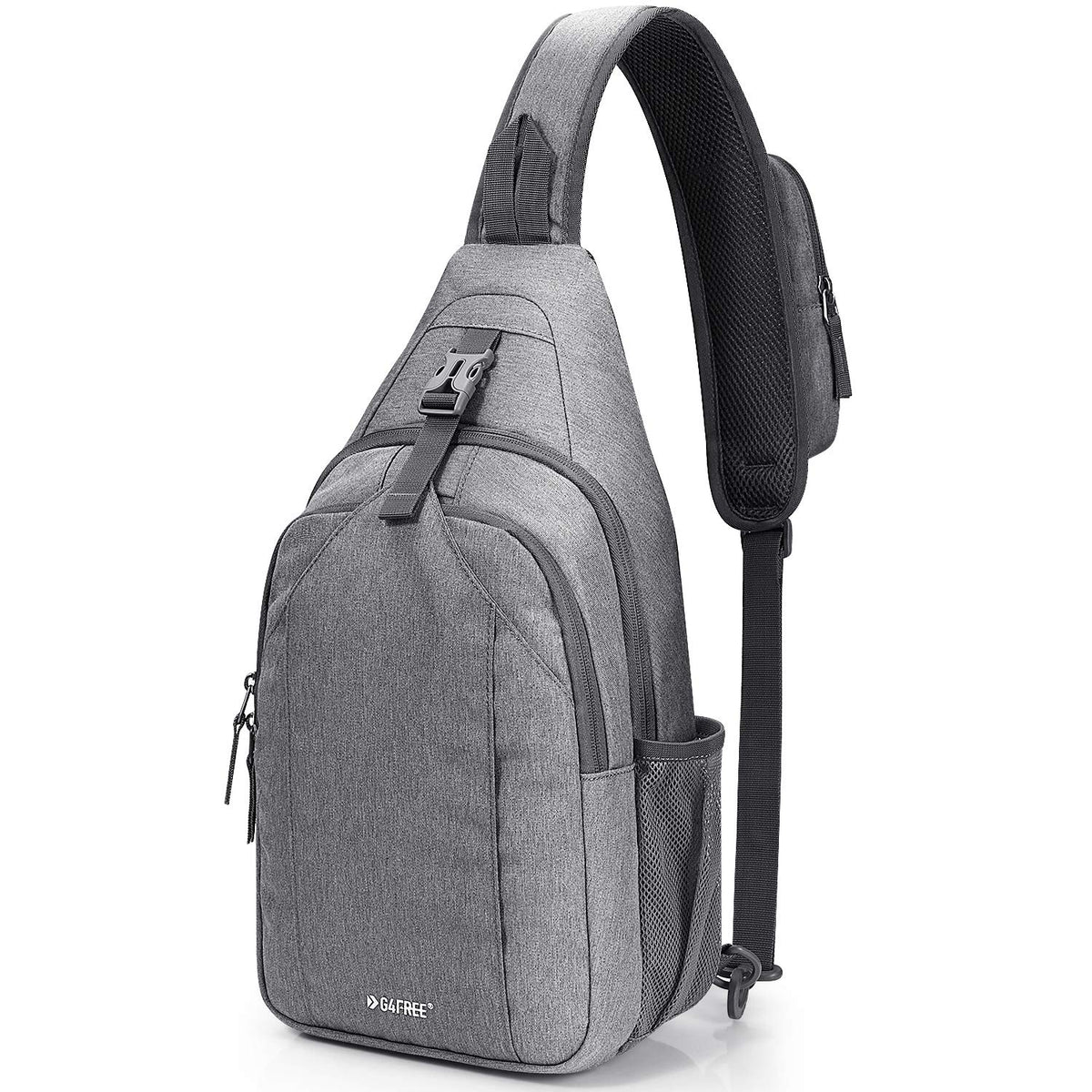 G4Free - G4Free Sling Bag RFID Blocking Sling Backpack Crossbody Chest Bag Daypack -D02V743B