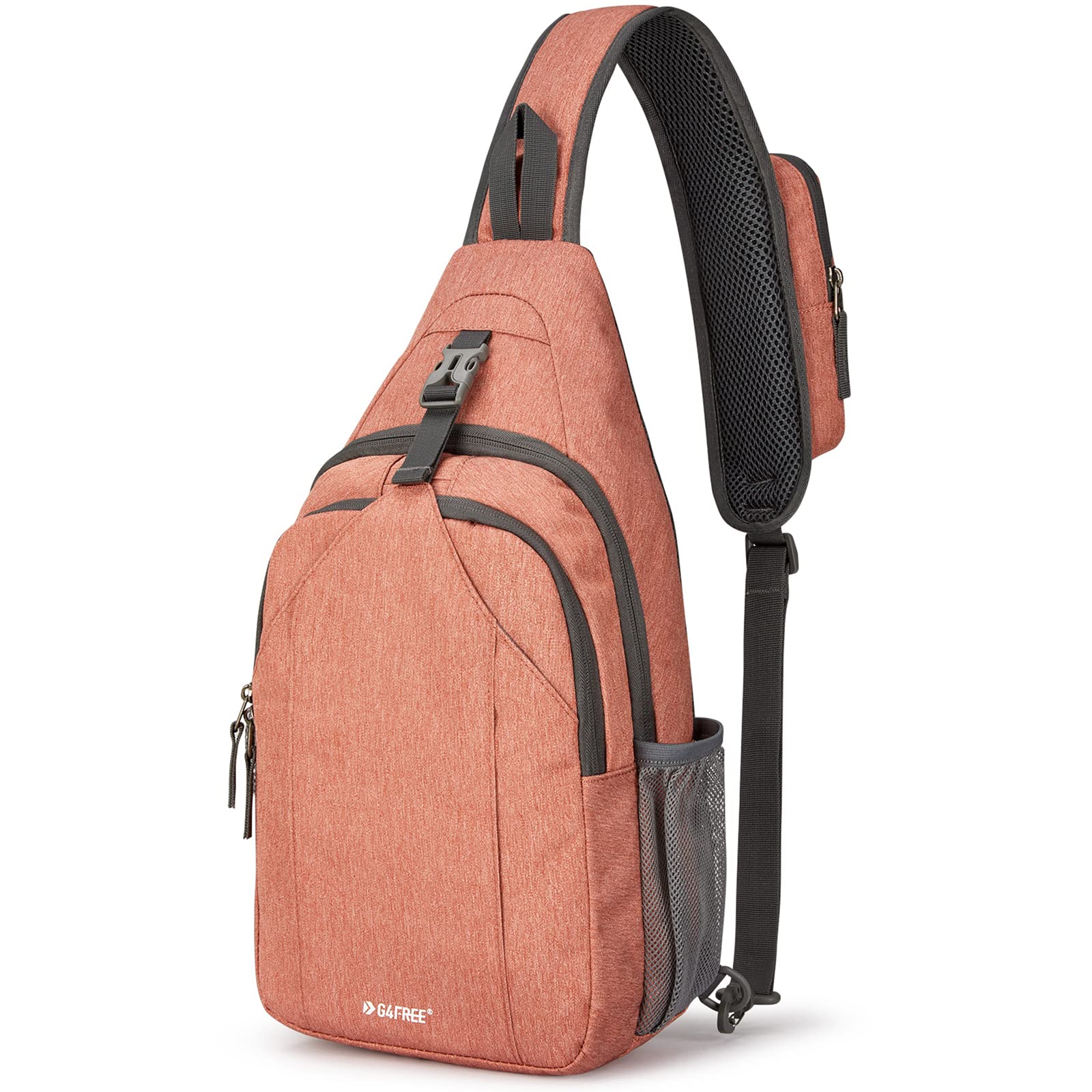 G4Free - G4Free Sling Bag RFID Blocking Sling Backpack Crossbody Chest Bag Daypack -D02V743H