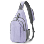 G4Free - G4Free Sling Bag RFID Blocking Sling Backpack Crossbody Chest Bag Daypack -D02V743H