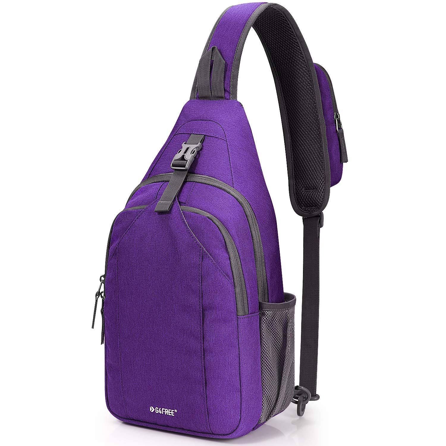 G4Free - G4Free Sling Bag RFID Blocking Sling Backpack Crossbody Chest Bag Daypack -D02V743H