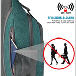 G4Free - G4Free Sling Bag RFID Blocking Sling Backpack Crossbody Chest Bag Daypack -D02V743H-D02V743C-D02V743Y-D02V743T-D02V743Q