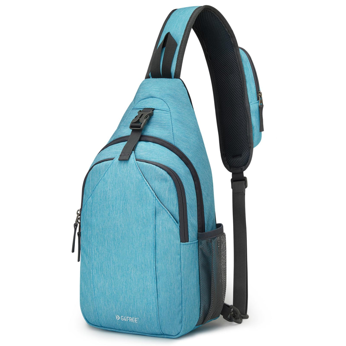 G4Free - G4Free Sling Bag RFID Blocking Sling Backpack Crossbody Chest Bag Daypack -D02V743S