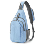 G4Free - G4Free Sling Bag RFID Blocking Sling Backpack Crossbody Chest Bag Daypack -D02V743X