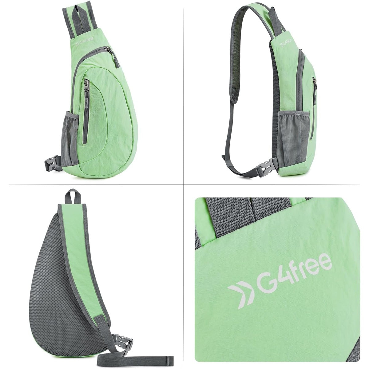 G4Free - G4Free Sling Bag, Small Crossbody Backpack Lightweight Chest Shoulder Bags -D01V068I-D01V068Z6-D01V068M-D01V068C-D01V068A