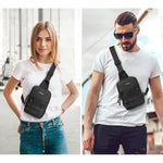 G4Free - G4Free Small Crossbody Sling Bag, Mini Tactical Chest Bag Waterproof EDC Shoulder Bag -TN25B508A-TN25B508B