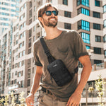 G4Free - G4Free Small Crossbody Sling Bag, Mini Tactical Chest Bag Waterproof EDC Shoulder Bag -TN25B508A-TN25B508B