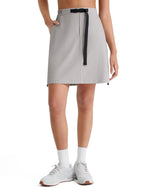 G4Free - G4Free Strowen 18" Hiking Cargo Skirt Elastic Waist 2 Pockets Quick Dry -GF26S953A001A-S-GF26S953A001B-M-GF26S953A001C-L-GF26S953A001D-XL-GF26S953A001F-XS