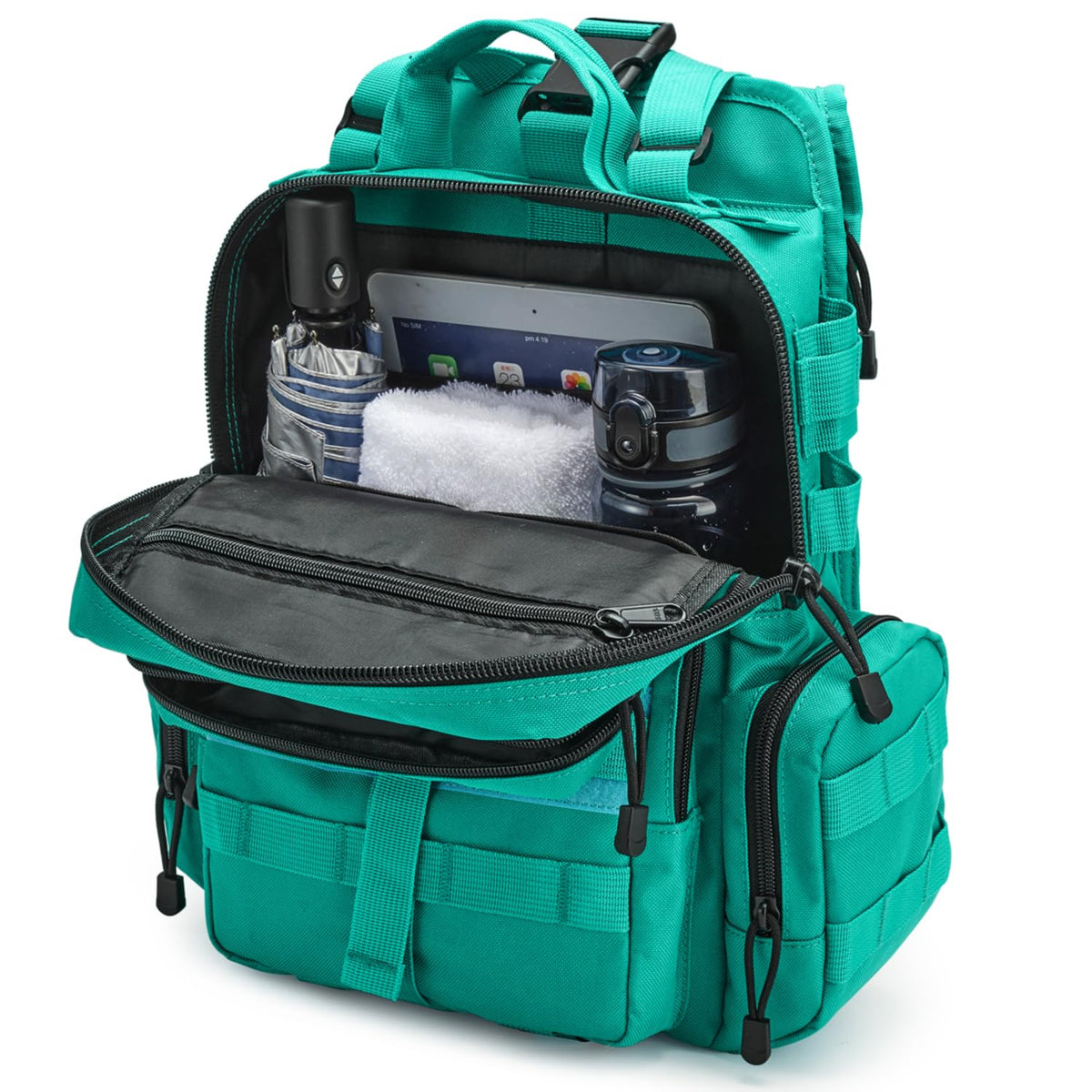 G4Free - G4Free Tactical EDC Sling Bag Backpack with Pistol Holster -D02V759D-D02V759A-D02V759F-D02V759B