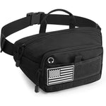 G4Free - G4Free Tactical Fanny Pack, Fashion Crossbody Bag Waist Packs -TN24B465B-TN24B465C-TN24B465A
