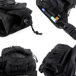 G4Free - G4Free Tactical Messenger Fishing Tackle Side Bag -D04V163A-D04V163D