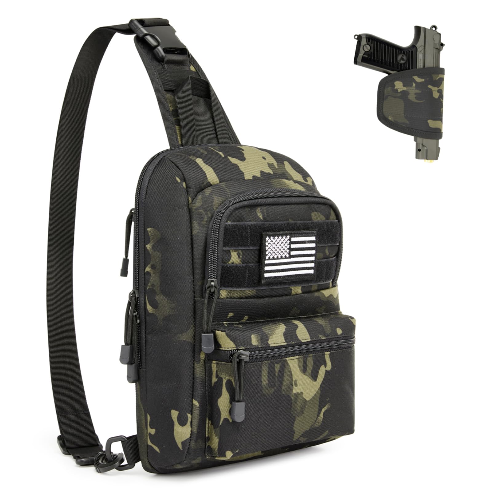 G4Free - G4Free Tactical Military Rover Shoulder Sling Pack -TN22B161B-TN22B161C-TN22B161A