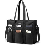 G4Free - G4Free Tote Bag, Multi-Compartment Large Capacity Work Bag with Zipper Top Handle, Shoulder Bag -TN24B476B-TN24B476A-TN24B476C