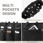 G4Free - G4Free Tote Bag, Multi-Compartment Large Capacity Work Bag with Zipper Top Handle, Shoulder Bag -TN24B476B-TN24B476A-TN24B476C