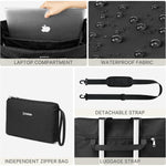 G4Free - G4Free Tote Bag, Multi-Compartment Large Capacity Work Bag with Zipper Top Handle, Shoulder Bag -TN24B476B-TN24B476A-TN24B476C