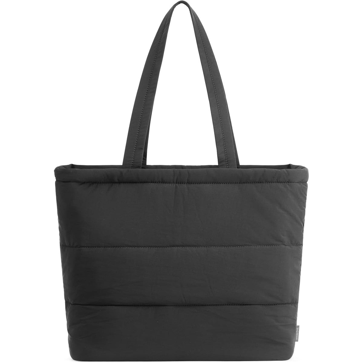 G4Free - G4Free Tote Bag, Puffer Casual Shoulder Bag with Cup Holder and Laptop Compartment -TN25B532B-TN25B532C-TN25B532A