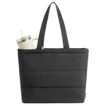 G4Free - G4Free Tote Bag, Puffer Casual Shoulder Bag with Cup Holder and Laptop Compartment -TN25B532B-TN25B532C-TN25B532A