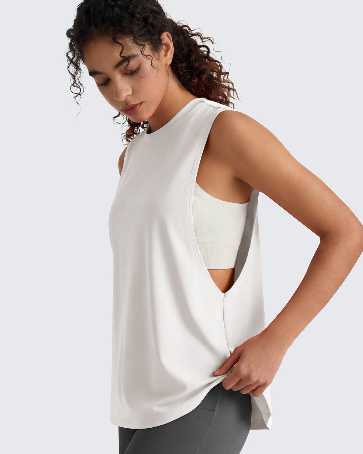 G4Free - G4Free UPF 50+ Loose Fit Muscle Tank -GF26L948A001F-XS-GF26L948A001A-S-GF26L948A001B-M-GF26L948A001C-L-GF26L948A001D-XL