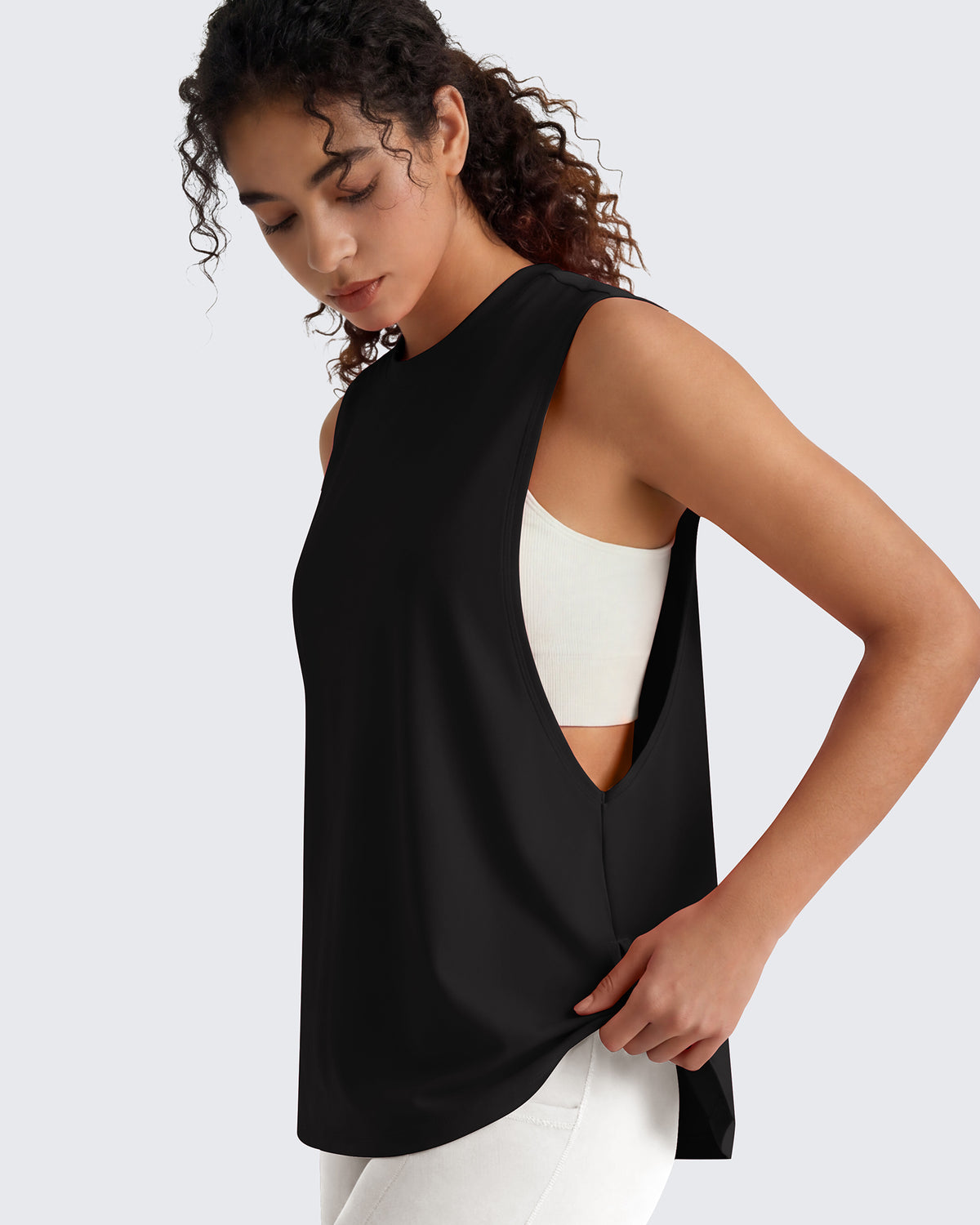 G4Free - G4Free UPF 50+ Loose Fit Muscle Tank -GF26L948A001F-XS-GF26L948A001A-S-GF26L948A001B-M-GF26L948A001C-L-GF26L948A001D-XL