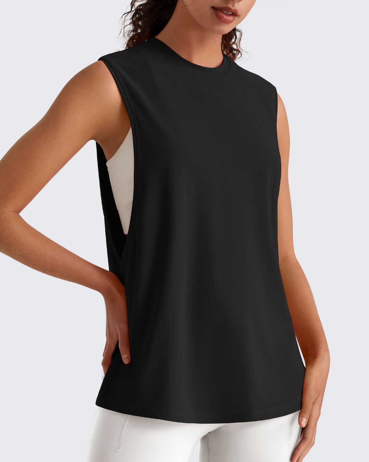 G4Free - G4Free UPF 50+ Loose Fit Muscle Tank -GF26L948A001F-XS-GF26L948A001A-S-GF26L948A001B-M-GF26L948A001C-L-GF26L948A001D-XL
