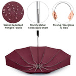 G4Free - G4Free UPF 50+ UV Protection 54 Inch Large Reverse Travel Umbrella -NT21A010B-NT21A010A-NT21A010C-NT21A010D-NT22A170A