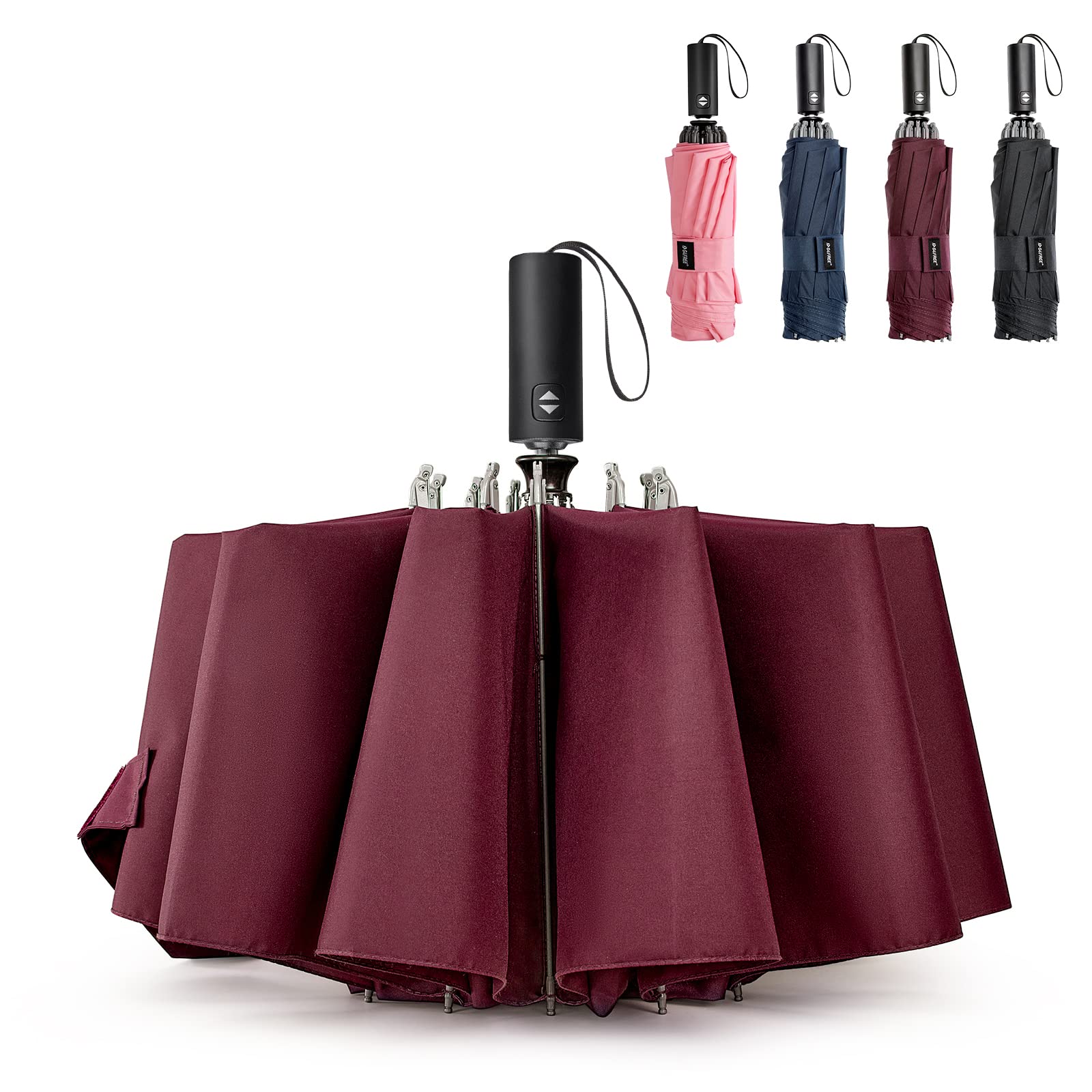 G4Free - G4Free UPF 50+ UV Protection 54 Inch Large Reverse Travel Umbrella -NT22A170C