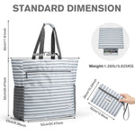 G4Free - G4Free Waterproof Sandproof Beach Tote Bag for Women Large Capacity Foldable -TN25B553C-TN25B553I