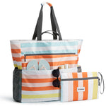 G4Free - G4Free Waterproof Sandproof Beach Tote Bag for Women Large Capacity Foldable -TN25B553C-TN25B553I