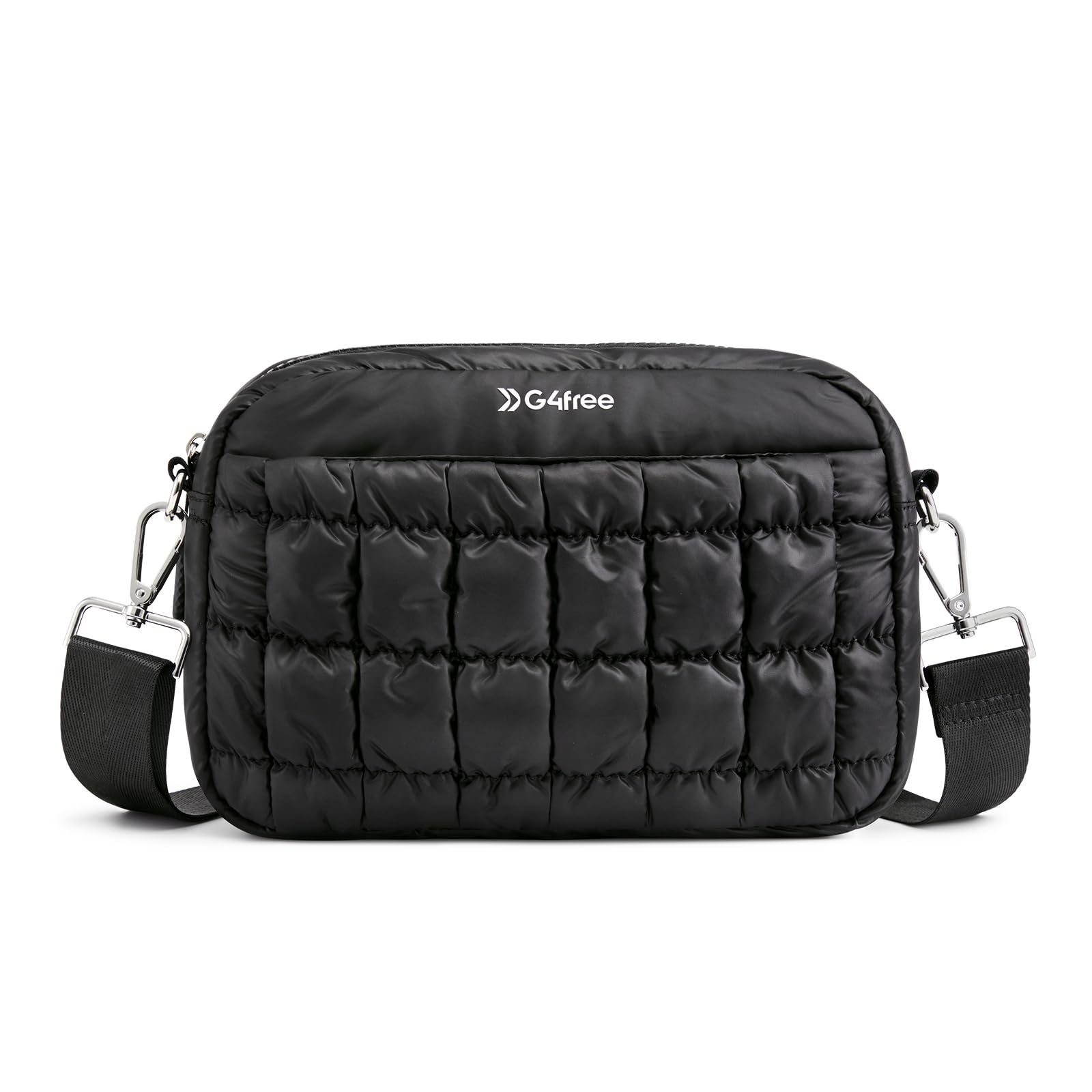 Quilted Clutch Puffer Crossbody Bag