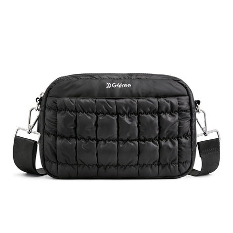 G4Free - G4Free Women Quilted Clutch Puffer Crossbody Bag -TN24B445A