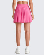 G4Free - High-Rise Pleated A Line Athletic Skorts -GF25H413DA-S-GF25H413DB-M-GF25H413DC-L-GF25H413DD-XL-GF25H413DE-XXL