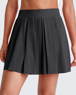 G4Free - High-Rise Pleated A Line Athletic Skorts -GF25H413DA-S-GF25H413DB-M-GF25H413DC-L-GF25H413DD-XL-GF25H413DE-XXL