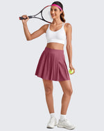 G4Free - High-Rise Pleated A Line Athletic Skorts -GF25H413DA-S-GF25H413DB-M-GF25H413DC-L-GF25H413DD-XL-GF25H413DE-XXL