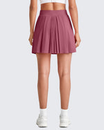 G4Free - High-Rise Pleated A Line Athletic Skorts -GF25H413DA-S-GF25H413DB-M-GF25H413DC-L-GF25H413DD-XL-GF25H413DE-XXL