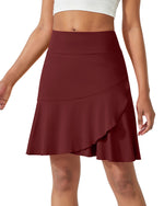 G4Free - High-Waist Pleated Casual Skorts 20'' -GF24H211AA-S-GF24H211AB-M-GF24H211AC-L-GF24H211AD-XL-GF24H211AE-XXL