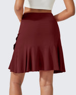 G4Free - High-Waist Pleated Casual Skorts 20'' -GF24H211BA-S