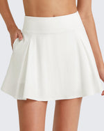 G4Free - High Waisted Athletic Golf Skorts -GF25H356AA-S