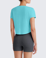 G4Free - Lightbreeze Batwing Sleeve Workout Tops -GF25K343AA-S-GF25K343AB-M-GF25K343AC-L-GF25K343AD-XL-GF25K343AF-XS