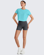 G4Free - Lightbreeze Batwing Sleeve Workout Tops -GF25K343AA-S-GF25K343AB-M-GF25K343AC-L-GF25K343AD-XL-GF25K343AF-XS